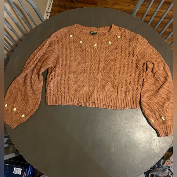 wild fable Sweaters - Cropped floral sweater